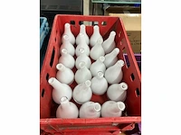 Decoratie bloemvaasjes (65x) - afbeelding 3 van  6