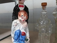 Decoratie flessen - incl. 2 flessen met muziekdoosje eronder - 6 x - afbeelding 2 van  5