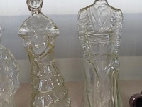 Decoratie flessen - incl. 2 flessen met muziekdoosje eronder - 6 x - afbeelding 3 van  5