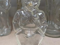 Decoratie flessen - incl. 2 flessen met muziekdoosje eronder - 6 x - afbeelding 5 van  5