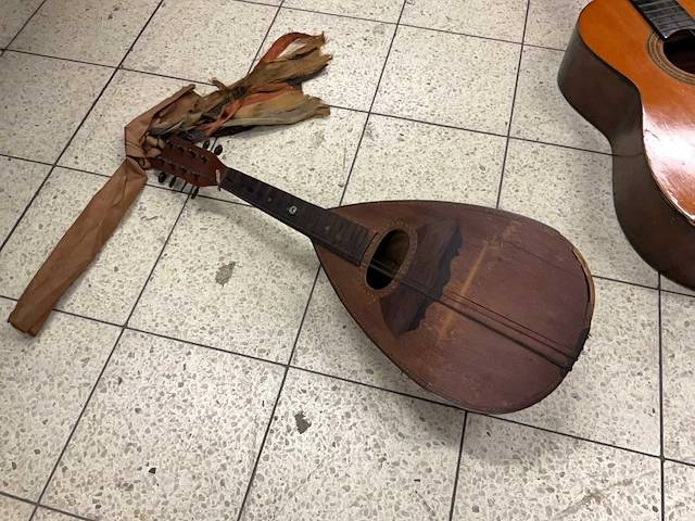 Decoratie gitaar (2x) - afbeelding 3 van  7