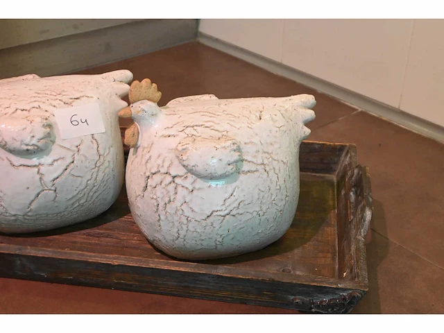 Decoratie kippen set - afbeelding 3 van  3