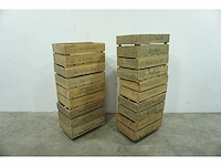 Decoratie kist (9x) - afbeelding 1 van  1