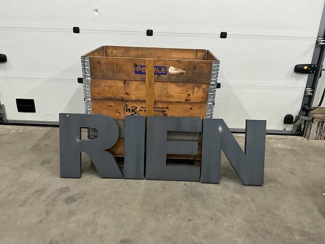 Decoratie letters - afbeelding 1 van  5