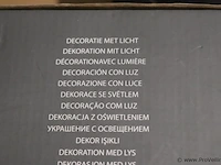 Decoratie met licht - 3 stuks - afbeelding 4 van  4