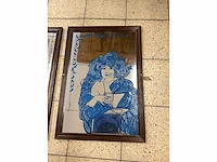 Decoratie spiegel (4x) - afbeelding 2 van  6