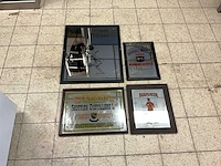 Decoratie spiegel (4x) - afbeelding 1 van  7