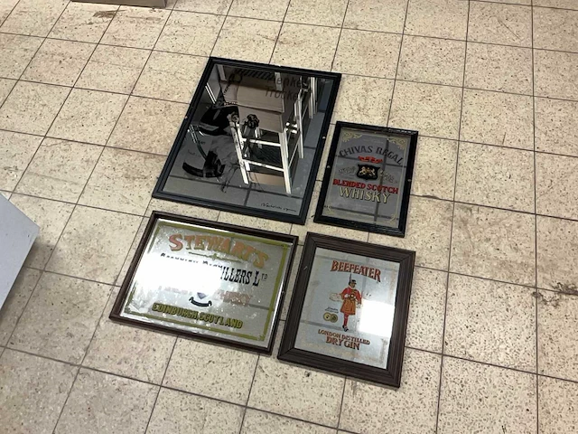 Decoratie spiegel (4x) - afbeelding 2 van  7