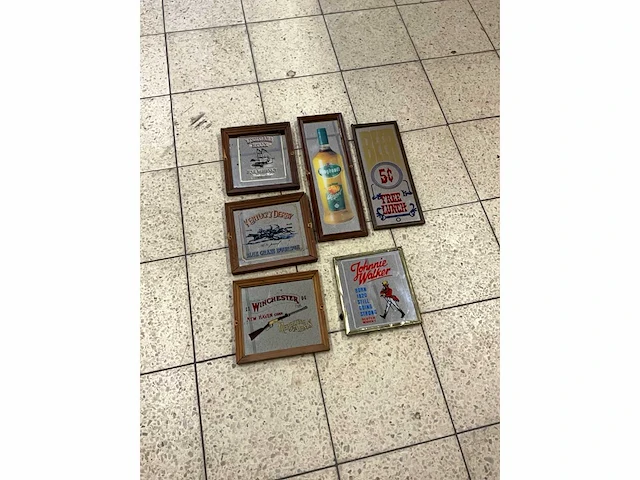 Decoratie spiegel (6x) - afbeelding 2 van  5