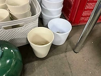 Decoratie vazen met kunstbloemen - afbeelding 8 van  9