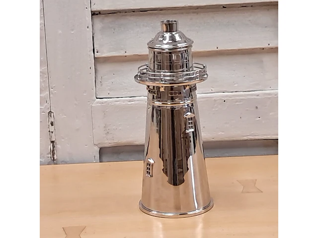 Decoratie vuurtoren cocktail shaker - afbeelding 1 van  9