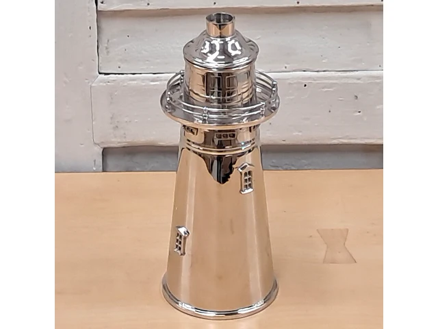Decoratie vuurtoren cocktail shaker - afbeelding 2 van  9