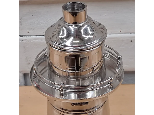 Decoratie vuurtoren cocktail shaker - afbeelding 5 van  9