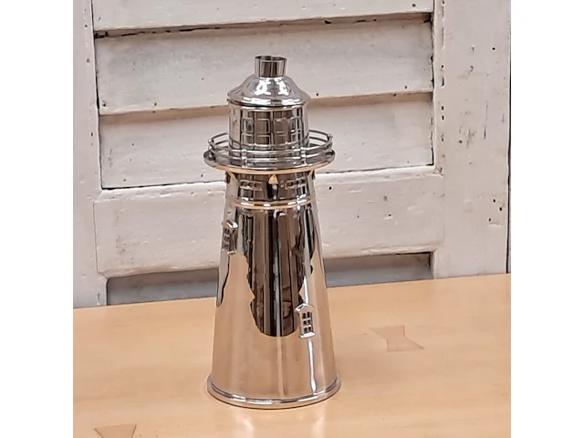 Decoratie vuurtoren cocktail shaker - afbeelding 1 van  9