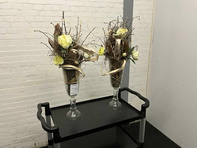 Decoratie zuilen (2x) - afbeelding 1 van  4