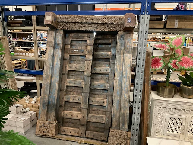 Decoratiedeuren met kozijn (2x) - afbeelding 1 van  6