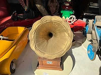 Decoratieve his masters voice grammofoon - afbeelding 2 van  5