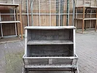 Decoratieve houten koets - afbeelding 6 van  10