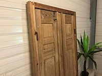 Decoratieve houten scheidingswand "deur" - afbeelding 3 van  10