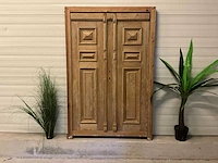 Decoratieve houten scheidingswand "deur" - afbeelding 6 van  10