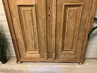 Decoratieve houten scheidingswand "deur" - afbeelding 7 van  10