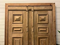 Decoratieve houten scheidingswand "deur" - afbeelding 8 van  10