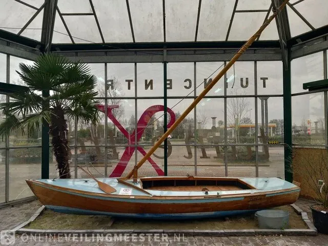 Decoratieve houten zeilboot - afbeelding 5 van  12