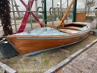 Decoratieve houten zeilboot - afbeelding 7 van  12