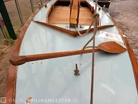 Decoratieve houten zeilboot - afbeelding 9 van  12