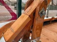 Decoratieve houten zeilboot - afbeelding 10 van  12