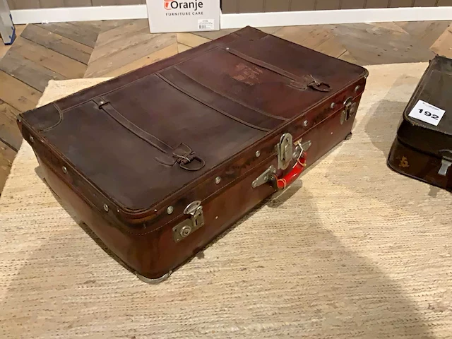 Decoratieve oude koffer (2x) - afbeelding 2 van  6