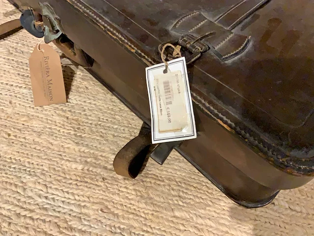 Decoratieve oude koffer (2x) - afbeelding 6 van  6