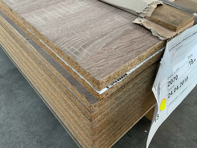 Decoratieve spaanplaat 2800x2070x19mm (12x) - afbeelding 3 van  6
