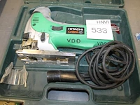 Decoupeerzaag hitachi cj120va in kunststof koffer. - afbeelding 1 van  1
