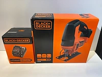 Decoupeerzaag incl. accu en lader, black en decker - afbeelding 1 van  1