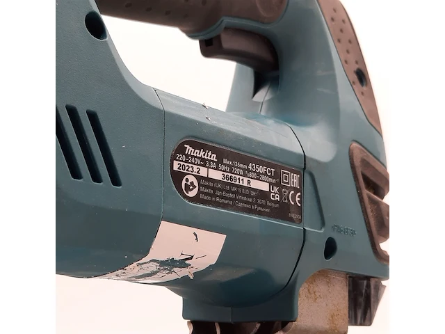 Decoupeerzaag makita, 4350fct, bouwjaar 2023 - afbeelding 6 van  8