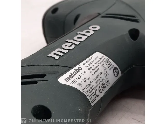 Decoupeerzaag metabo, ste 140 plus, bouwjaar 2022 - afbeelding 8 van  9