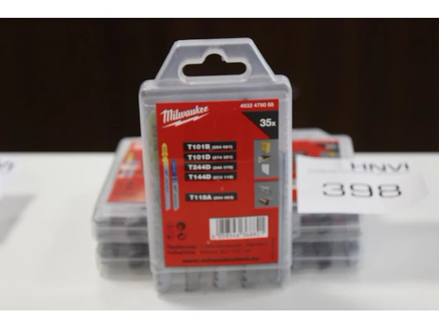 Decoupeerzaagbladenset milwaukee 5 stuks - afbeelding 1 van  2