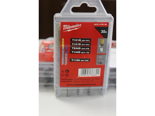 Decoupeerzaagbladenset milwaukee 5 stuks - afbeelding 2 van  2