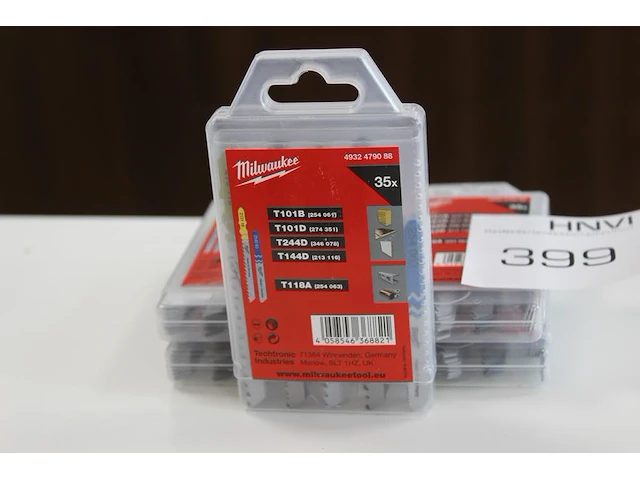 Decoupeerzaagbladenset milwaukee 5 stuks - afbeelding 1 van  2