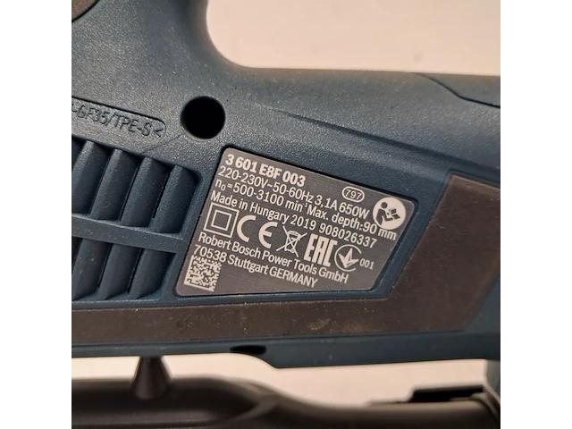 Decoupeerzaagmachine - 230v, bosch, gst 90 be, 2019 - afbeelding 5 van  5