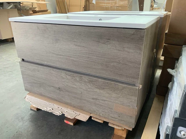 Dedecker kira badmeubel 90cm - afbeelding 1 van  6