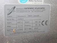 Deeguitrolmachine sinmag europ sm-520f. afmeting 220 x 90 x 130 cm. bouwjaar 2016. - afbeelding 4 van  4