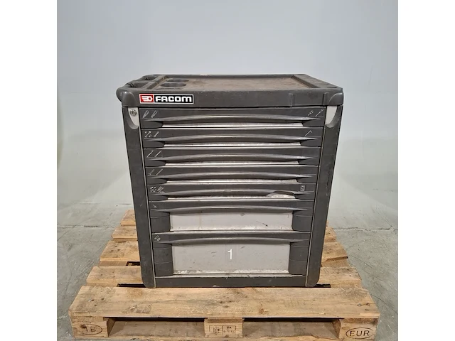 Deels gevulde gereedschapswagen (zonder wielen), facom, jet xl - afbeelding 1 van  11