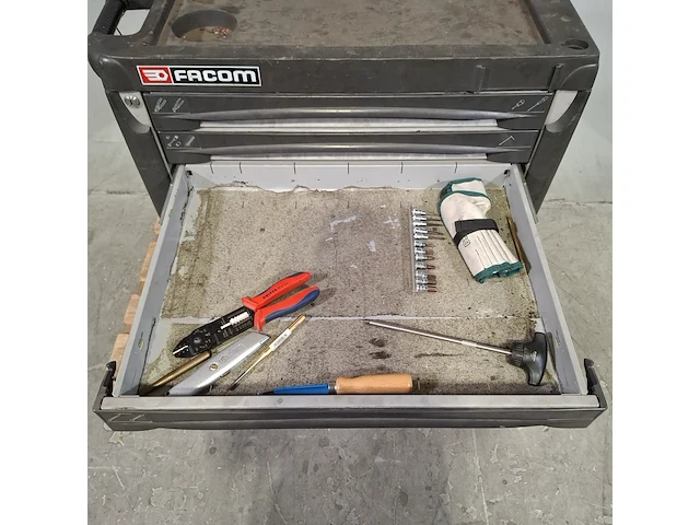 Deels gevulde gereedschapswagen (zonder wielen), facom, jet xl - afbeelding 7 van  11