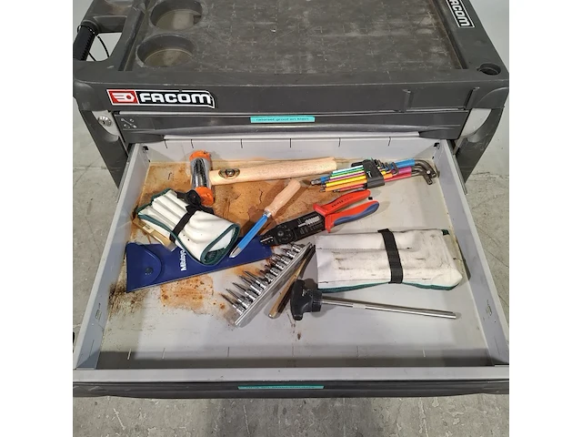 Deels gevulde gereedschapswagen (zonder wielen), facom, jet xl - afbeelding 7 van  12