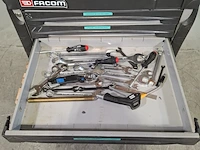 Deels gevulde gereedschapswagen (zonder wielen), facom, jet xl - afbeelding 8 van  12