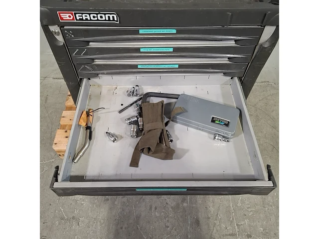 Deels gevulde gereedschapswagen (zonder wielen), facom, jet xl - afbeelding 9 van  12