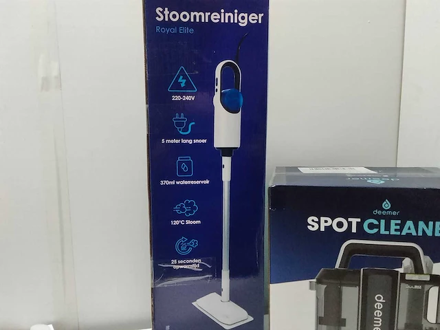 Deemer/samako - 1x vlekkenreiniger en 1x stoomreiniger - afbeelding 3 van  3
