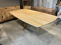 Deens ovaal eetkamertafel (2x) - afbeelding 3 van  8